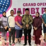 faried resmikan jambi padel