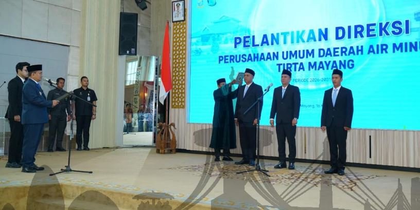 maulana pelantikan direksi pdam kota jambi