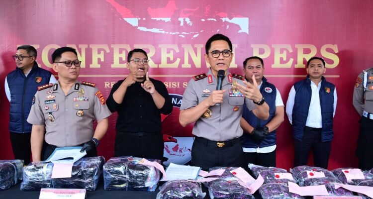 Peredaran narkotika lintas provinsi