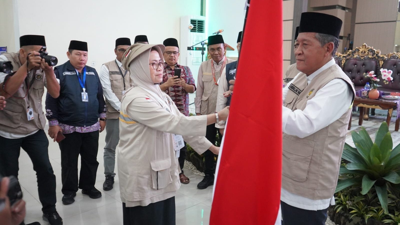 Pelepasan jamaah calon haji