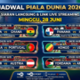 jadwal piala dunia 28 juni 2026