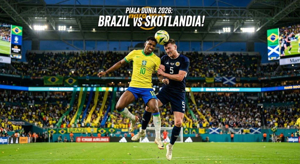 ilustrasi brasil vs skotlandia piala dunia 2026