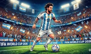 iustrasi lionel messi