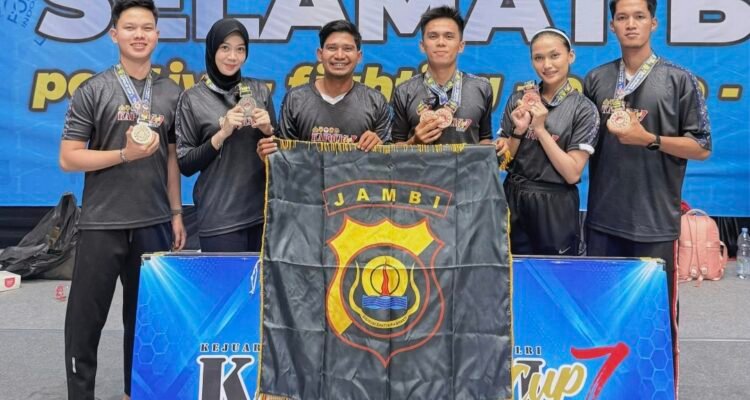 Tim taekwondo Polda Jambi