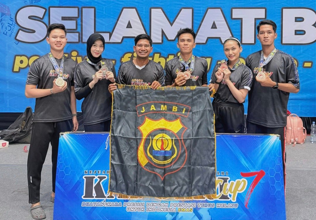 Tim taekwondo Polda Jambi