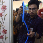 Wawako Diza menyambangi permukiman warga di RT 13 Kelurahan Kenali Asam