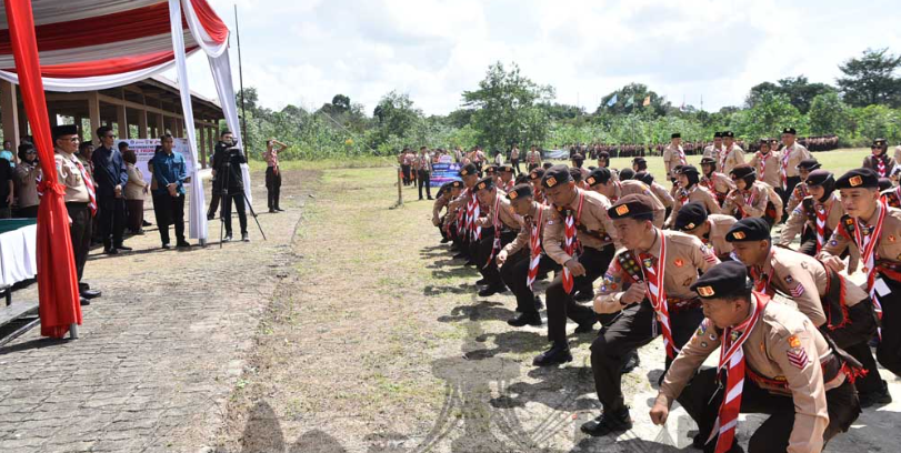 Wali Kota Maulana dukung kontingen Pramuka Kota Jambi di Jambore Daerah 2026
