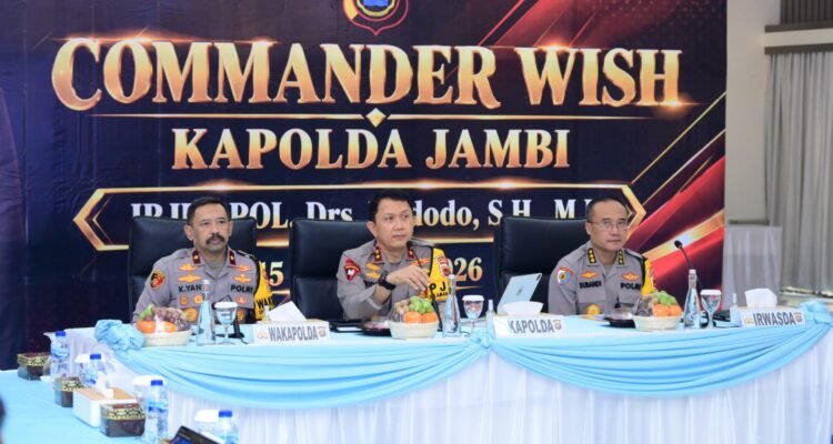Kapolda Jambi Irjen Pol. Drs. Widodo