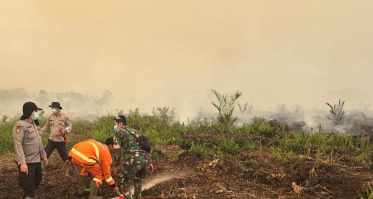Karhutla Tahura Muaro Jambi
